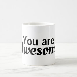 「お前は素晴らし」マグ コーヒーマグカップ