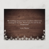 お前は素朴俺の花嫁になる インビテーションポストカード (裏面)