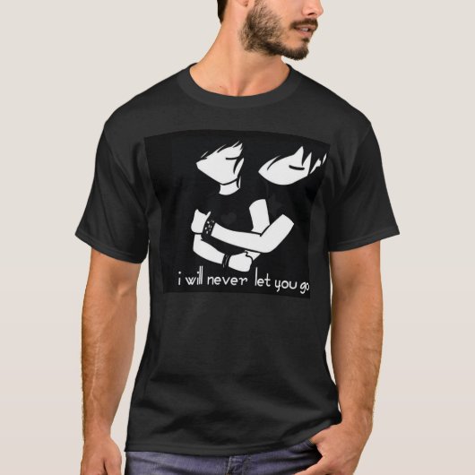 お前は絶対に行かせない Tシャツ (正面)