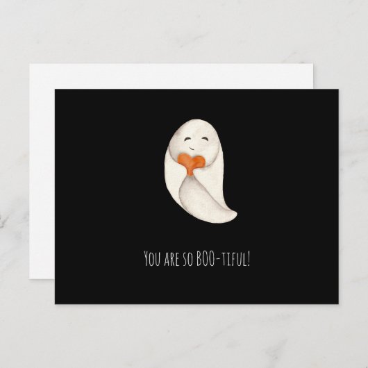 お前は美しいバおもしろいレンタインデー ポストカード (正面/裏面)