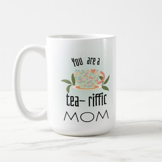 お前は美味しい母親だ コーヒーマグカップ (左)