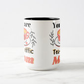 お前は美味しい母親だ ツートーンマグカップ (中央)