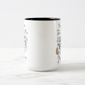 お前は美味しい母親だ ツートーンマグカップ (中央)