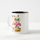 お前は美味しい母親だ ツートーンマグカップ (正面左)