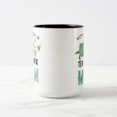 お前は美味しい母親だ ツートーンマグカップ (中央)