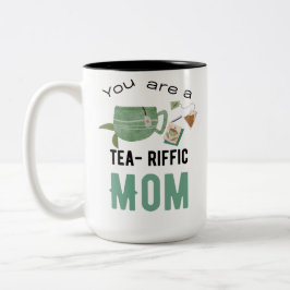 お前は美味しい母親だ ツートーンマグカップ