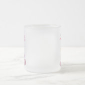 お前は美味しい母親だ フロストグラスマグカップ (中央)