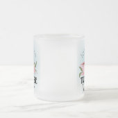 お前は美味しい母親だ フロストグラスマグカップ (中央)