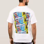 お前は考えだ！やめてよ！ Tシャツ (裏面)