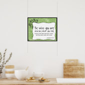 お前は自分だ ポスター (キッチン)