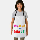 お前は自分で切り取る エプロン (インサイチュ)