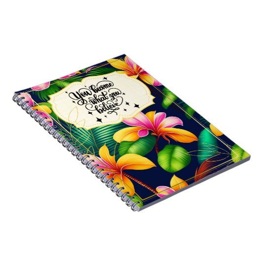 お前は自分の信じ引用文だ ノートブック (右側)