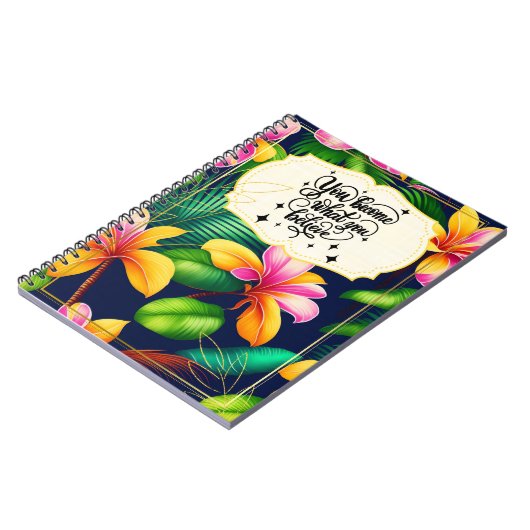 お前は自分の信じ引用文だ ノートブック (左側)