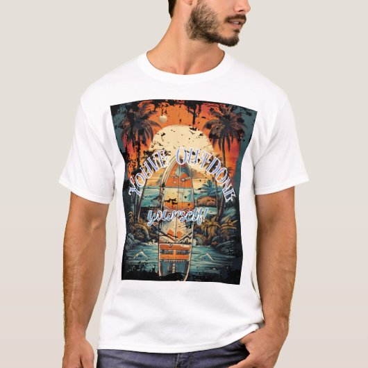 お前は自分を超えた! Tシャツ (正面)