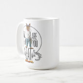 お前は自分食べだおもしろい – リスの実 コーヒーマグカップ (正面左)