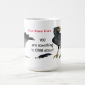 お前は自慢したいものだ コーヒーマグカップ (中央)