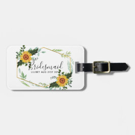 お前は花嫁のメイド・オナーになってくれないか母親に感謝 ラゲッジタグ