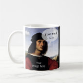 お前は言い過ぎだ コーヒーマグカップ (左)