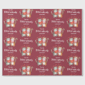 お前は赤素晴らしとピンクだ ラッピングペーパー (フラット)