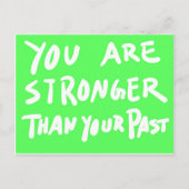 お前は過去引用文より強いやる気を起こさせる ポストカード (正面)