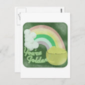 お前は金だ!ヴィンテージスタイル ポストカード (正面/裏面)