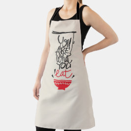 お前は食べだ エプロン