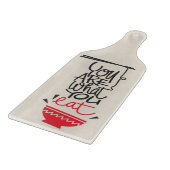 お前は食べだ カッティングボード (角)