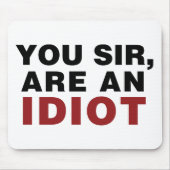 お前は馬鹿だ マウスパッド (正面)