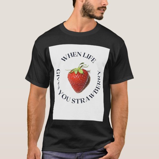 お前は高最高の材の服が好い Tシャツ (正面)