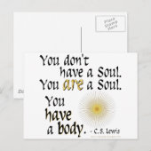 お前は魂だ… ポストカード (正面/裏面)