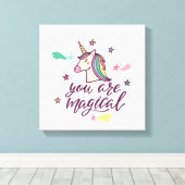 お前は魔法だ キャンバスプリント (インサイチュ (ウッドフロア))