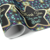 お前は魔法最高の星だありがとうステッカー ラッピングペーパー (ロールコーナー)