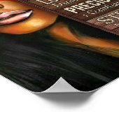 お前は黒人女性ユニークだと神は言う ポスター (角)