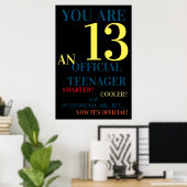 お前は13少年10代の若者の公式誕生日 ポスター (ホームオフィス)