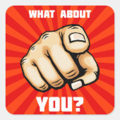 お前は スクエアシール (正面)