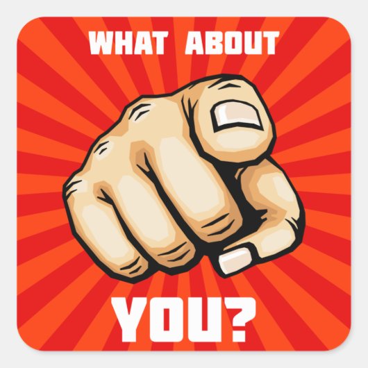 お前は スクエアシール (正面)