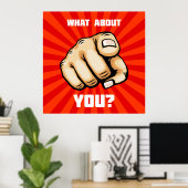 お前は ポスター (ホームオフィス)