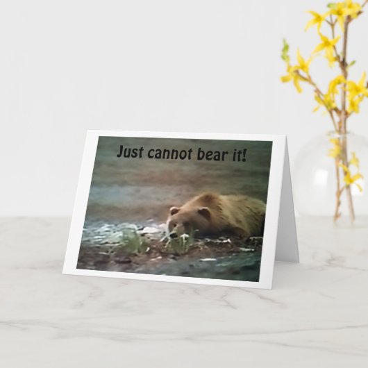 お前は「素晴らしい」と見えるが、私はどんなにたくさん！! カード (黄色い花)