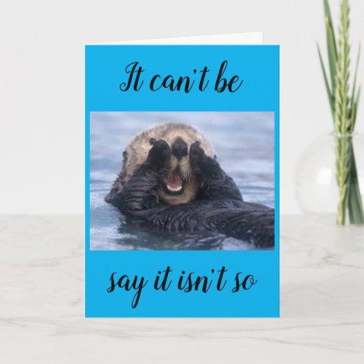 お前は**16**ハッピーバースデー!カード カード (正面)