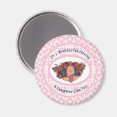 お前みたいな娘さんがいるのは素晴らしい マグネット (正面/裏面)