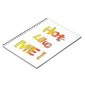 お前みたいに！ ノートブック (左側)