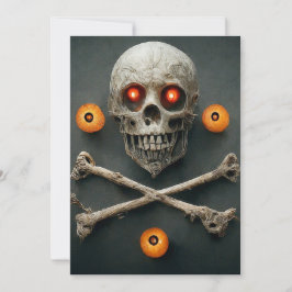 「お前もしに入れ、ハロウィーンの悪夢が待っている！」 招待状