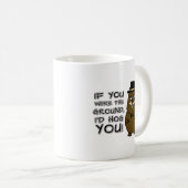 お前もしは地面だったぞ俺が豚だ! コーヒーマグカップ (正面右)