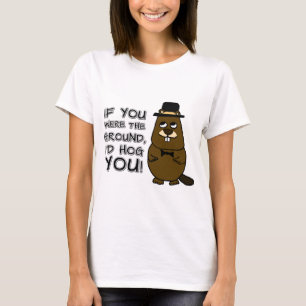 お前もしは地面だったぞ俺が豚だ! Tシャツ