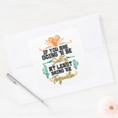 お前もしは少なくともテキユを持って来れば塩辛いぞ スクエアシール (封筒)