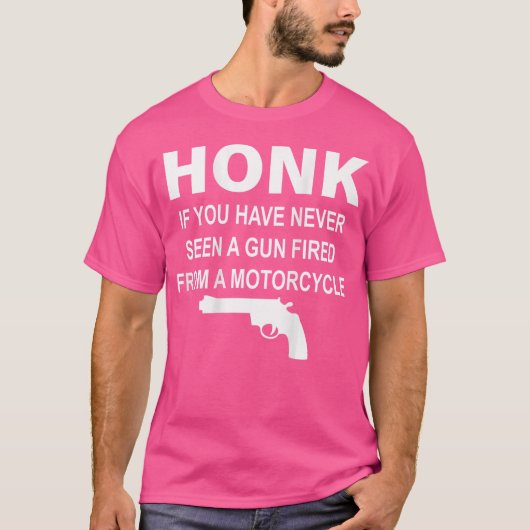 お前もしは銃を見たことがない Tシャツ (正面)