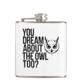 お前もフクロウの夢を? フラスク (正面)
