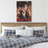 お前も必救済!_プロパガンダ キャンバスプリント (インサイチュ (寝室))