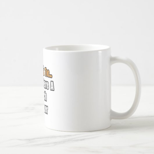 お前も飲むだろう…フランスの先生 コーヒーマグカップ (右)