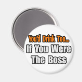 お前も飲むだろう…ボス マグネット (正面/裏面)
